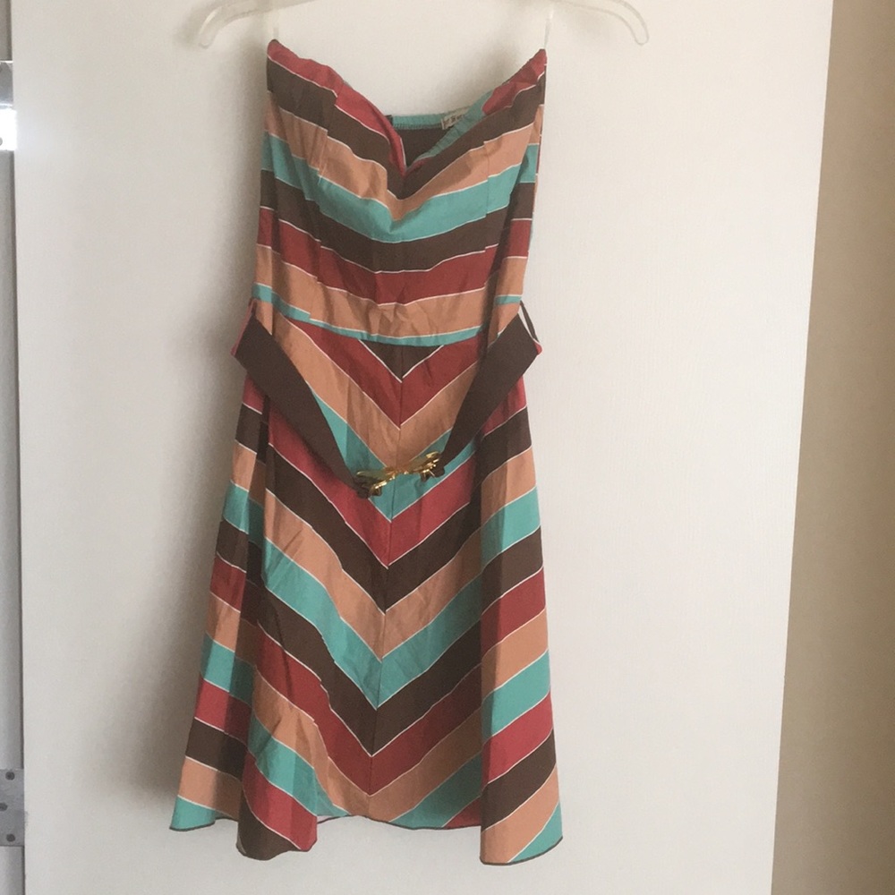 Strapless dress